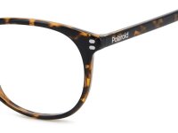 Polaroid PLD D552 Unisex Erwachsene Vollrandfassung 086-Havanna Braun