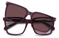 Polaroid PLD D556/C Unisex Erwachsene Vollrandfassung 0T7-Violett