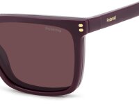 Polaroid PLD D556/C Unisex Erwachsene Vollrandfassung 0T7-Violett