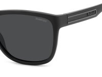 Polaroid PLD 2161/S Unisex Erwachsene Vollrandfassung O6W-Schwarz Grau