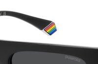 Polaroid PLD 6224/S/X Unisex Erwachsene Vollrandfassung 807-Schwarz