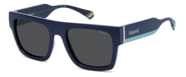 Polaroid PLD 6224/S/X Unisex Erwachsene Vollrandfassung PJP-Blau