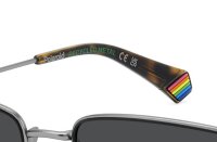 Polaroid PLD 6227/S/X Unisex Erwachsene Vollrandfassung SVK-Grau Schwarz