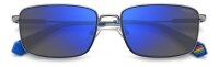 Polaroid PLD 6227/S/X Unisex Erwachsene Vollrandfassung V84-Grau Blau