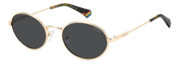 Polaroid PLD 6228/S/X Unisex Erwachsene Vollrandfassung 000-Gold