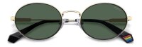 Polaroid PLD 6228/S/X Unisex Erwachsene Vollrandfassung 2M2-Schwarz Gold