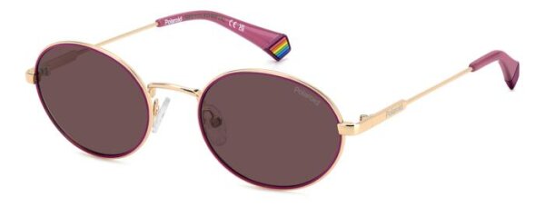 Polaroid PLD 6228/S/X Unisex Erwachsene Vollrandfassung LTA-Violett Gold