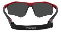 POLAROID PLD 7055/S MÄNNER HALBRANDFASSUNG C9A-ROT