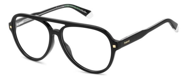 Polaroid PLD D540 Unisex Erwachsene Vollrandfassung 807-Schwarz