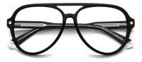 Polaroid PLD D540 Unisex Erwachsene Vollrandfassung 807-Schwarz