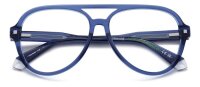 Polaroid PLD D540 Unisex Erwachsene Vollrandfassung PJP-Blau