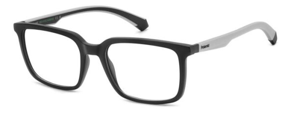Polaroid PLD D547 Unisex Erwachsene Vollrandfassung O6W-Schwarz Grau