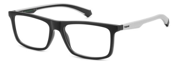 Polaroid PLD D548 Unisex Erwachsene Vollrandfassung O6W-Schwarz Grau