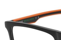 Polaroid PLD D548 Unisex Erwachsene Vollrandfassung RC2-Schwarz Orange