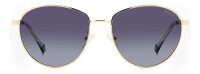 Polaroid PLD 4171/G/S/X Frauen Vollrandfassung 2F7-Gold Grau