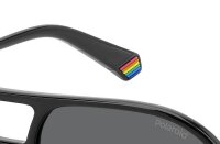 Polaroid PLD 6217/S Unisex Erwachsene Vollrandfassung 807-Schwarz