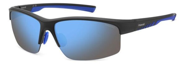 Polaroid PLD 7018/N/S Männer Halbrandfassung 0VK-Schwarz Blau