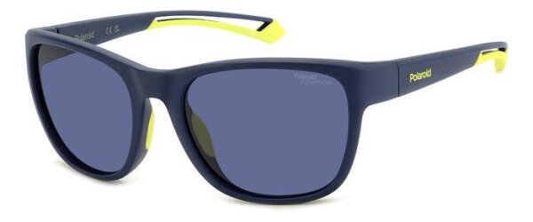 Polaroid PLD 7051/S Unisex Erwachsene Vollrandfassung FLL-Blau