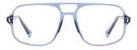 Polaroid PLD D527 Unisex Erwachsene Vollrandfassung PJP-Blau