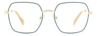 Polaroid PLD D530 Frauen Vollrandfassung OGA-Gold Blau