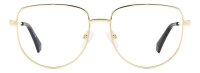 Polaroid PLD D531 Unisex Erwachsene Vollrandfassung J5G-Gold