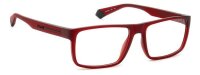 POLAROID PLD D532 UNISEX ERWACHSENE VOLLRANDFASSUNG 0Z3-ROT