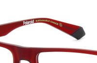 POLAROID PLD D532 UNISEX ERWACHSENE VOLLRANDFASSUNG 0Z3-ROT