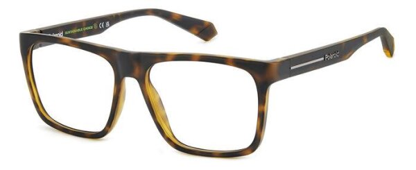 Polaroid PLD D533 Unisex Erwachsene Vollrandfassung N9P-Havanna Braun