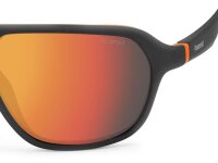 Polaroid PLD 2152/S Unisex Erwachsene Vollrandfassung RC2-Schwarz Orange
