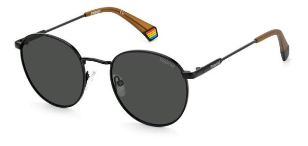 Polaroid PLD 6171/S Unisex Erwachsene Vollrandfassung 807-Schwarz