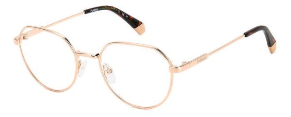Polaroid PLD D465 Unisex Erwachsene Vollrandfassung DDB-Gold