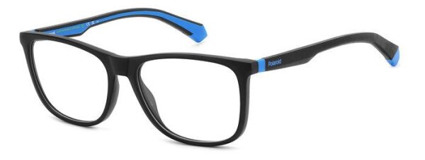 Polaroid PLD D517 Unisex Erwachsene Vollrandfassung 0VK-Schwarz Blau