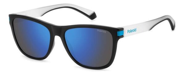 Polaroid PLD 2138/S Unisex Erwachsene Vollrandfassung 0VK-Schwarz Blau