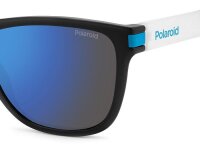 Polaroid PLD 2138/S Unisex Erwachsene Vollrandfassung 0VK-Schwarz Blau