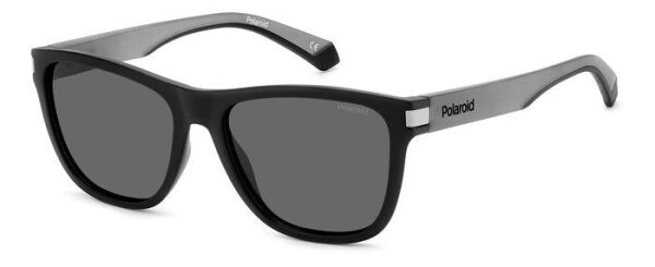 Polaroid PLD 2138/S Unisex Erwachsene Vollrandfassung O6W-Schwarz Grau