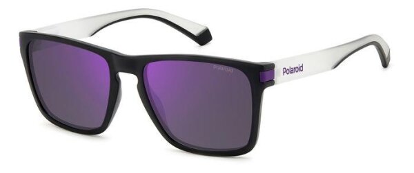 Polaroid PLD 2139/S Unisex Erwachsene Vollrandfassung 5F3-Schwarz Violett