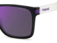 Polaroid PLD 2139/S Unisex Erwachsene Vollrandfassung 5F3-Schwarz Violett