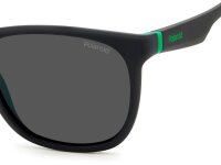 Polaroid PLD 2140/S Unisex Erwachsene Vollrandfassung 3OL-Schwarz Grün