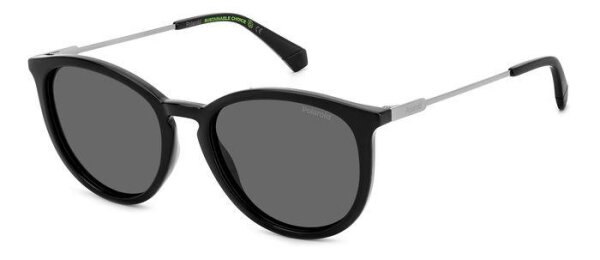 Polaroid PLD 4143/S/X Unisex Erwachsene Vollrandfassung 807-Schwarz