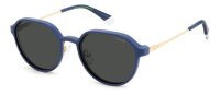 Polaroid PLD 6204/CS Unisex Erwachsene Vollrandfassung LKS-Gold Blau