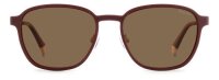 Polaroid PLD 6205/CS Unisex Erwachsene Vollrandfassung NOA-Gold Burgundy