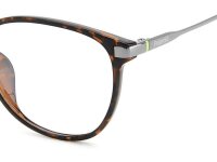 Polaroid PLD D489/G Unisex Erwachsene Vollrandfassung 086-Havanna Braun