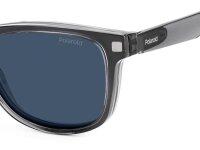Polaroid PLD 0030/R/C Unisex Erwachsene Vollrandfassung 09V-Grau Blau