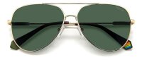 Polaroid PLD 6187/S Unisex Erwachsene Vollrandfassung J5G-Gold