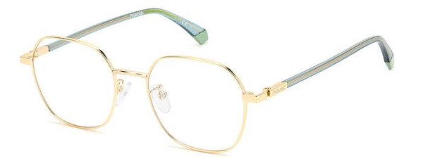 Polaroid PLD D474/G Unisex Erwachsene Vollrandfassung J5G-Gold