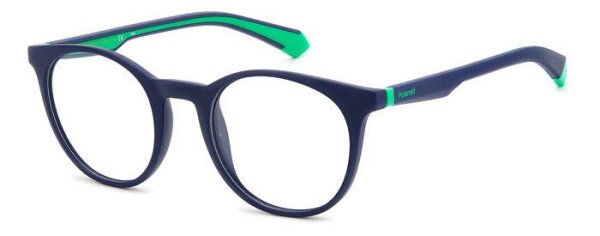 Polaroid PLD D476 Unisex Erwachsene Vollrandfassung 80Z-Blau Grün