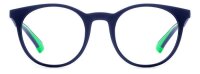 Polaroid PLD D476 Unisex Erwachsene Vollrandfassung 80Z-Blau Grün