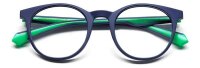Polaroid PLD D476 Unisex Erwachsene Vollrandfassung 80Z-Blau Grün