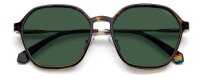 Polaroid PLD 6183/CS Unisex Erwachsene Vollrandfassung 06J-Gold Havanna