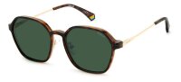 Polaroid PLD 6183/CS Unisex Erwachsene Vollrandfassung 06J-Gold Havanna